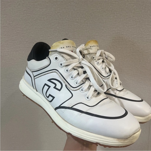 Duca Del Cosma Other - Duca del Cosma Orlando golf shoes - size 9 9.5 / white/navy
